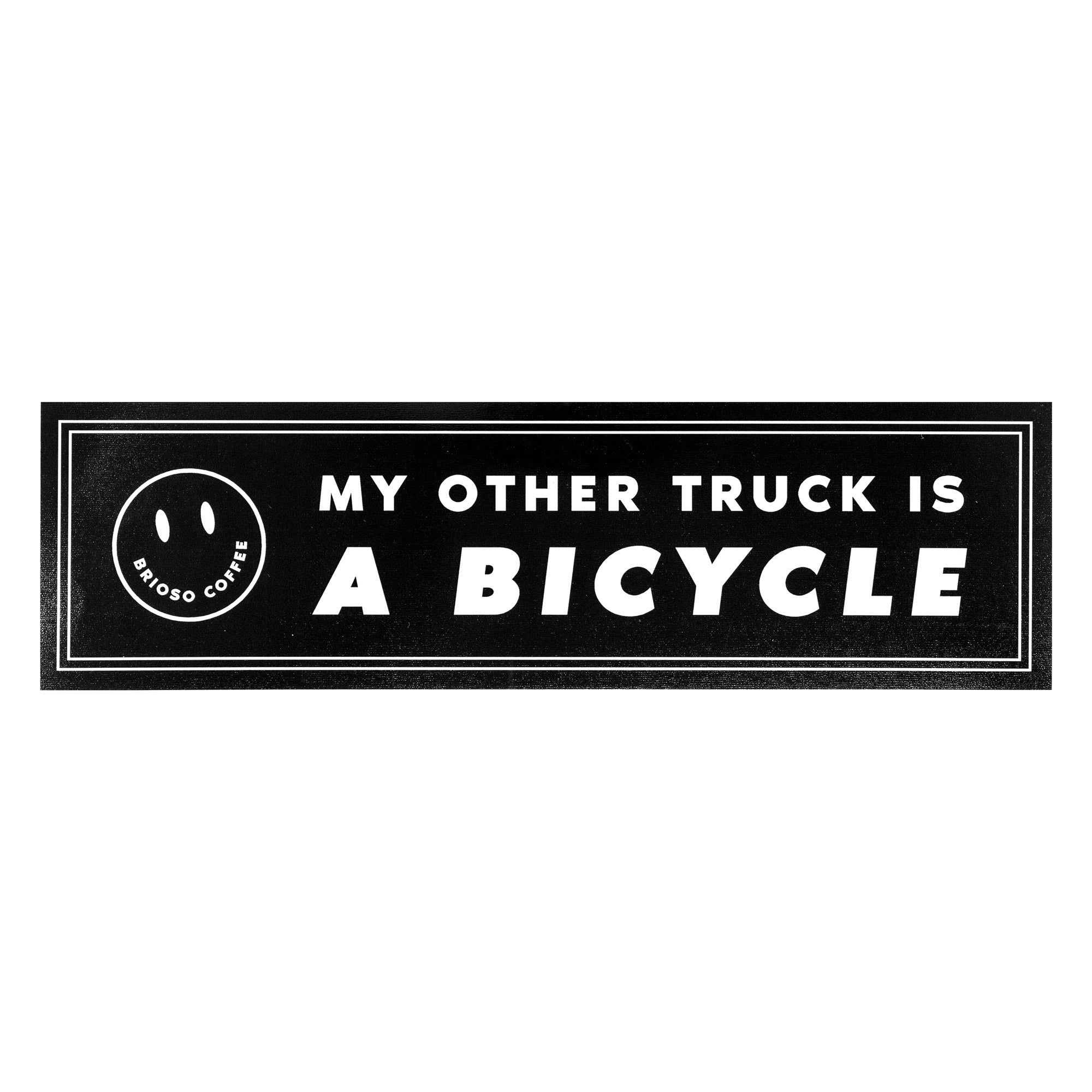 My Other Truck is a Bicycle Bumper Sticker