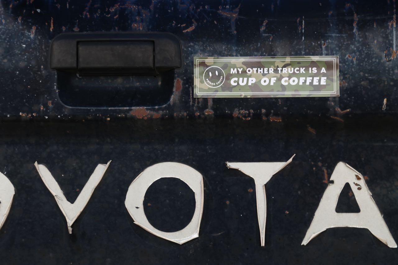 My Other Truck is a Cup of Coffee Bumper Sticker