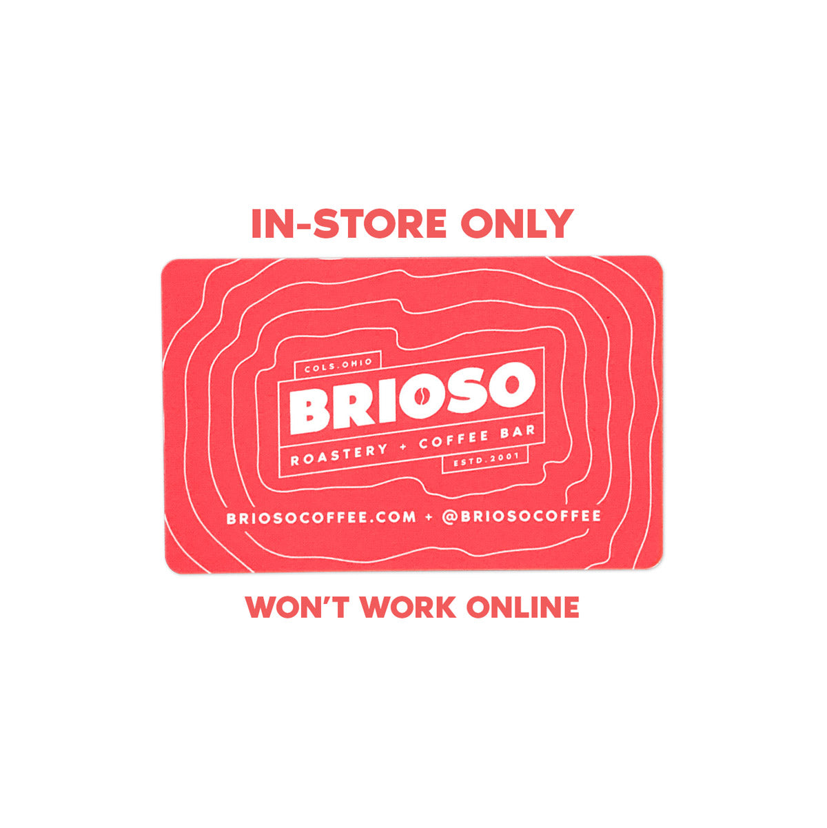 In Store Only - $50 Gift Card