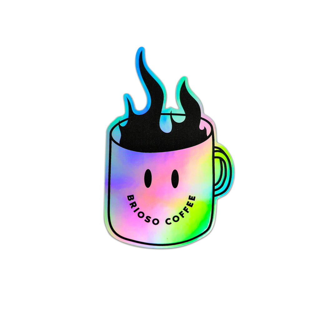 This Coffee Is Fire Sticker