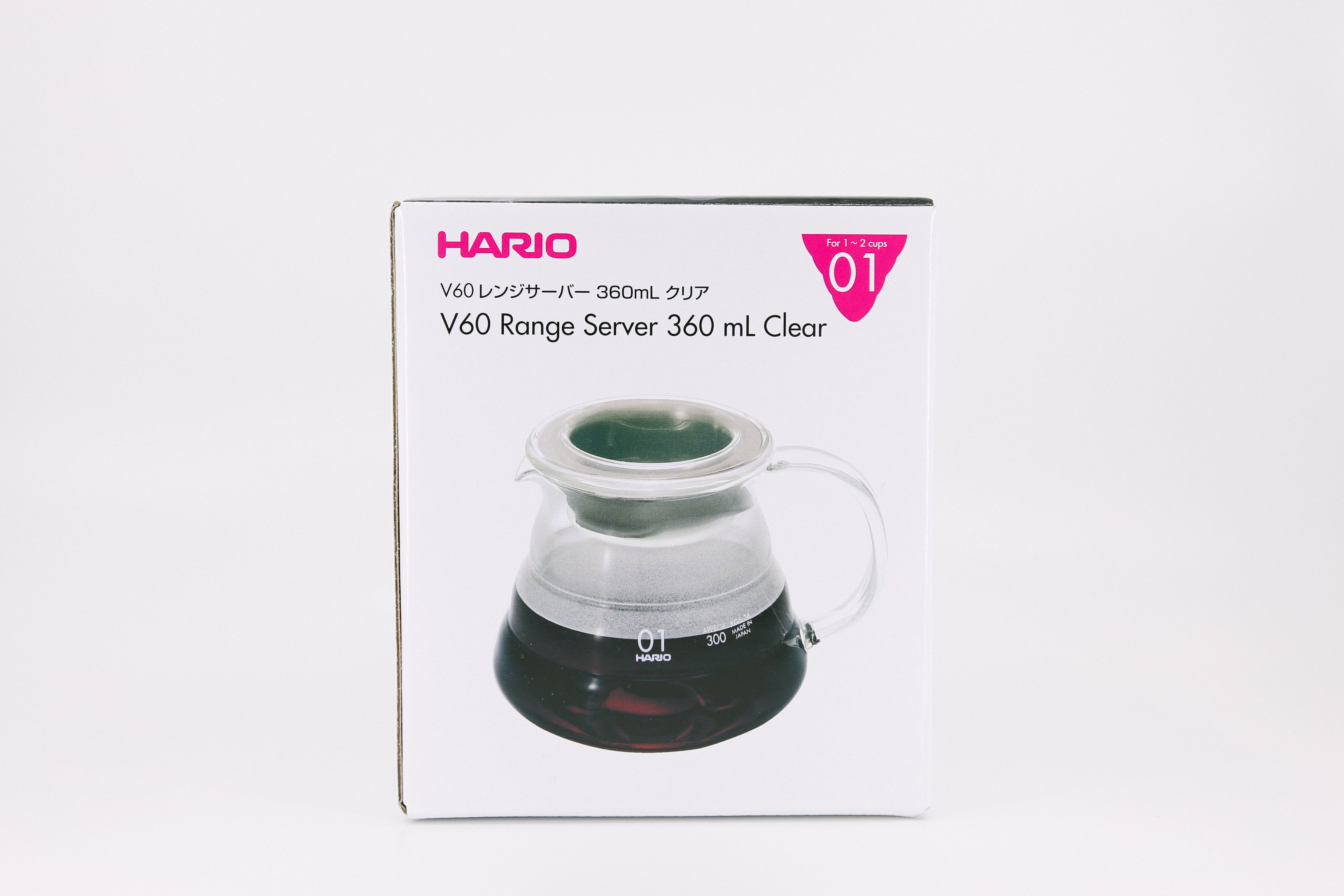Glass Coffee Carafe, Hario V60 Range Server