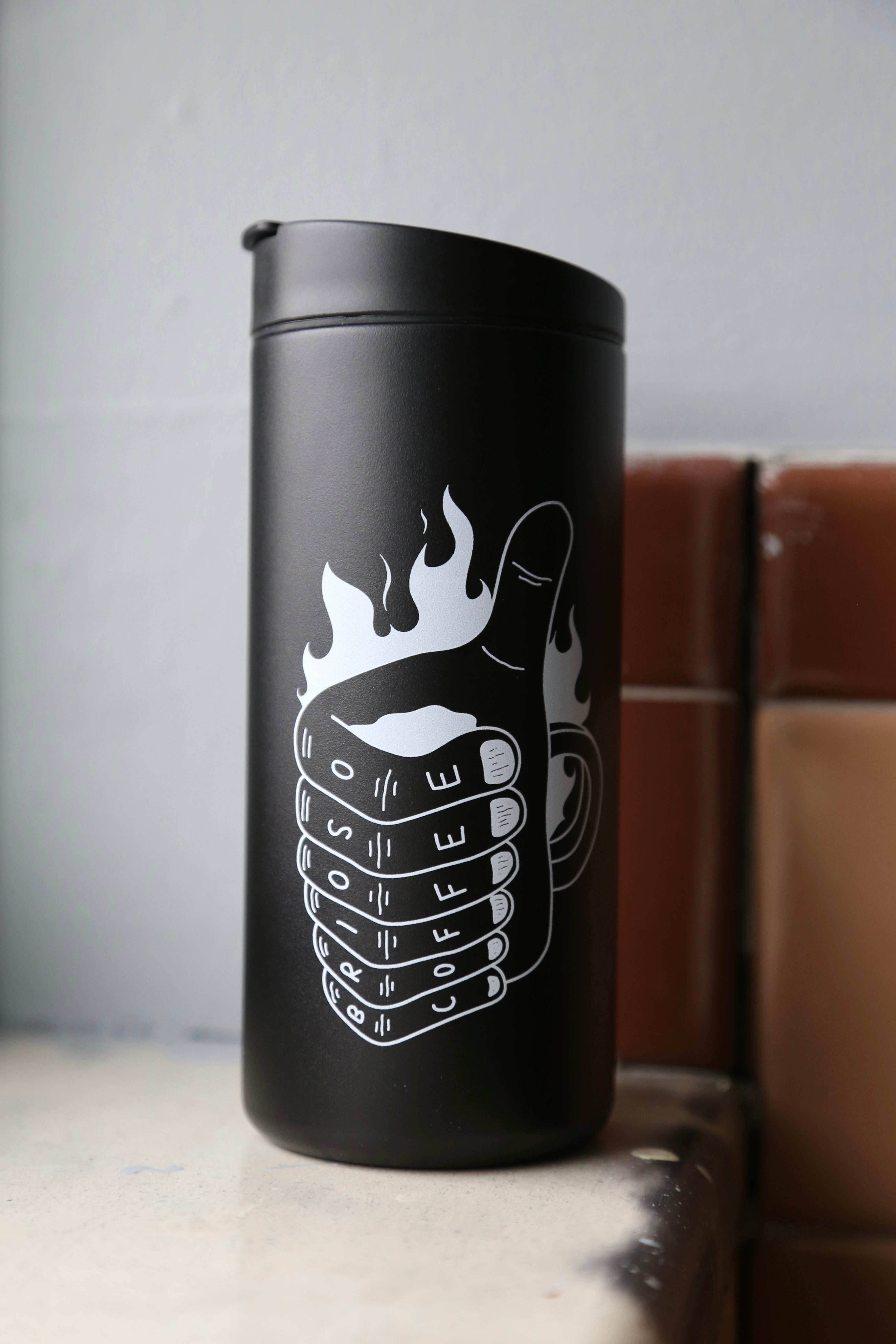 Tumbler of Demonic Approval - White 12oz MiiR Travel Tumbler