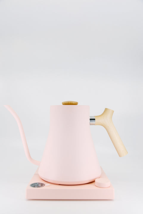 Fellow Stagg EKG Warm Pink Electric Pour-Over Tea Kettle with